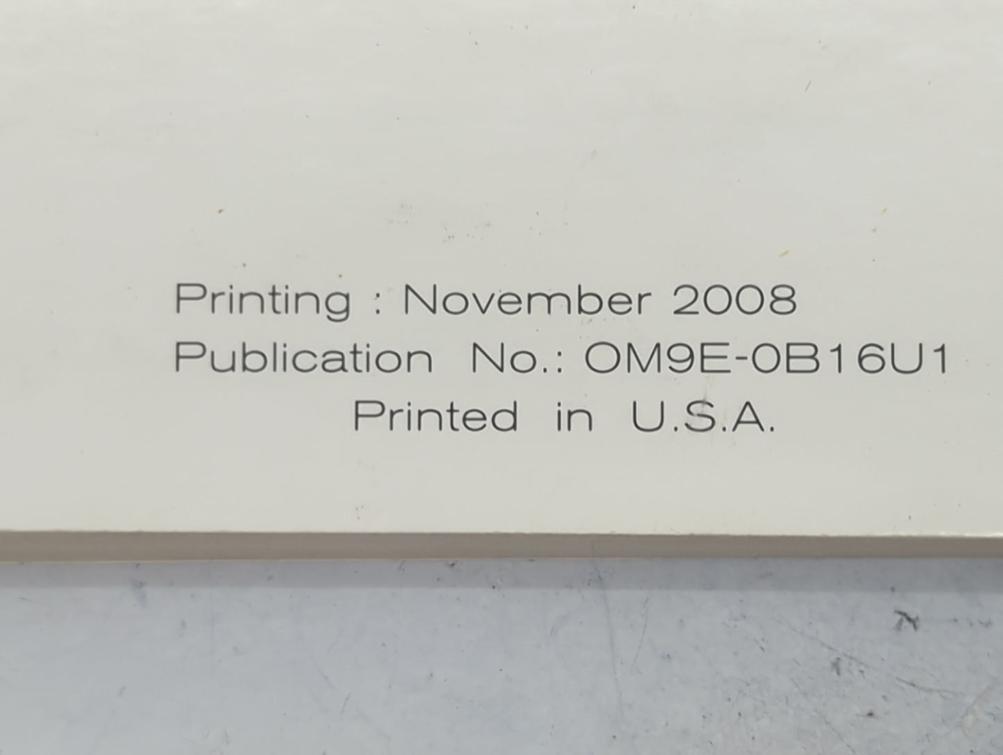 2009 Nissan Sentra Owners Manual Book Guide P/N:OM9E-0B16U1 OEM Used Auto Parts - Oemusedautoparts1.com