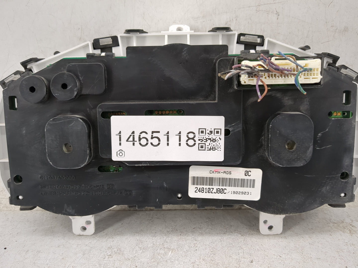 2009 Nissan Sentra Instrument Cluster Speedometer Gauges P/N:24810ZJ80C Miles: Fits OEM Used Auto Parts - Oemusedautoparts1.