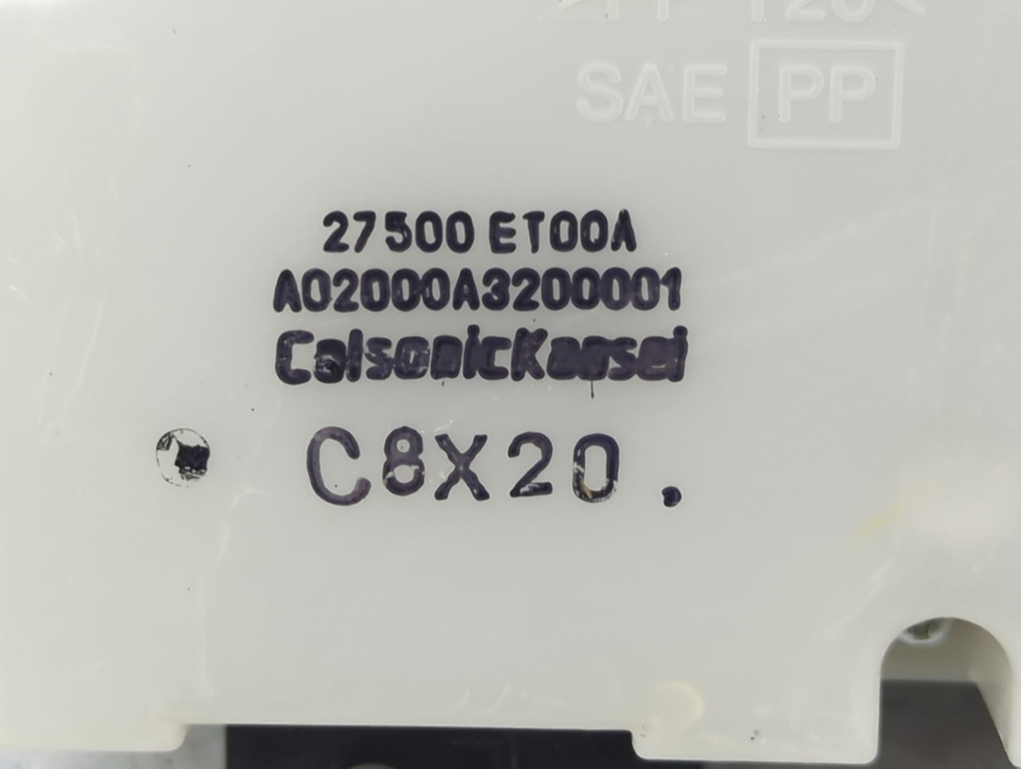 2007-2009 Nissan Sentra Climate Control Module Temperature AC/Heater Replacement P/N:27500ET00A A02000A3200001 Fits OEM Used