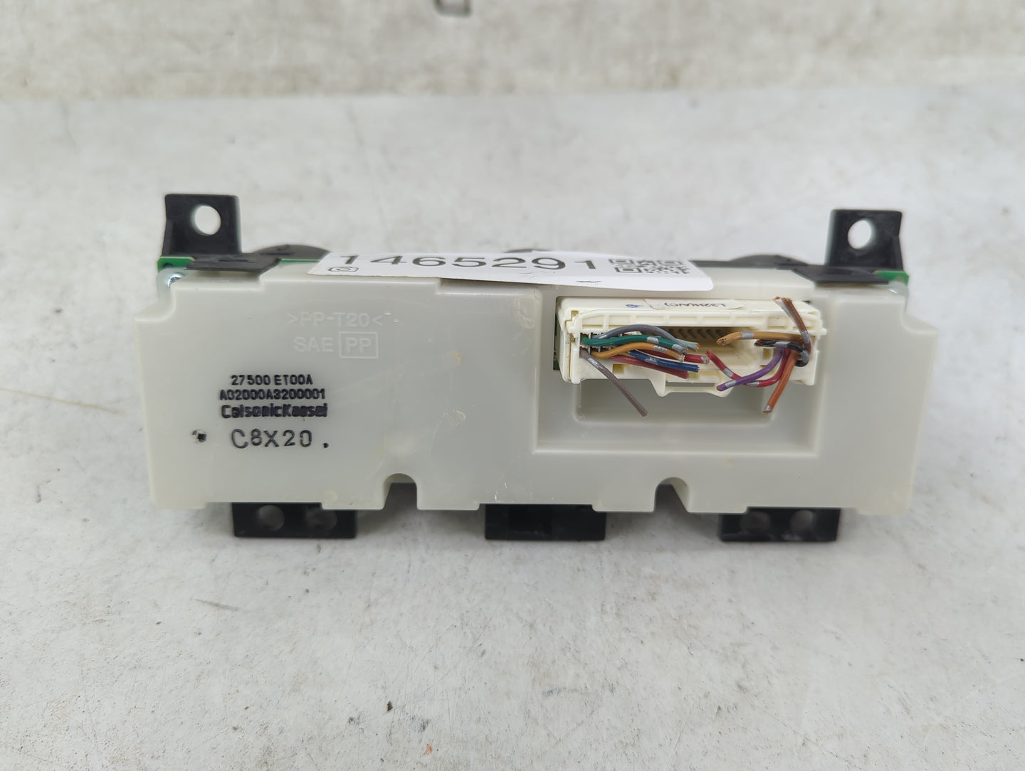 2007-2009 Nissan Sentra Climate Control Module Temperature AC/Heater Replacement P/N:27500ET00A A02000A3200001 Fits OEM Used