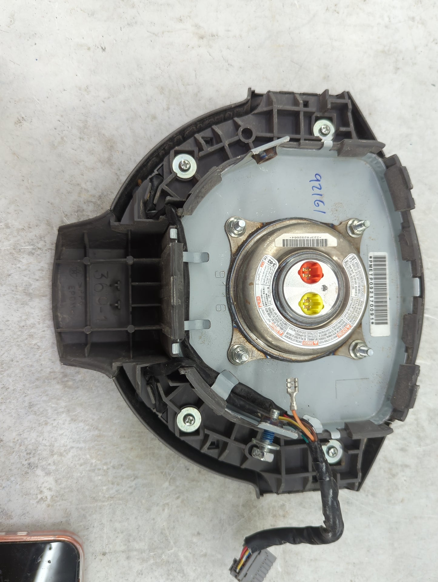 2007-2009 Nissan Sentra Air Bag Driver Left Steering Wheel Mounted 1466024 - Oemusedautoparts1.com