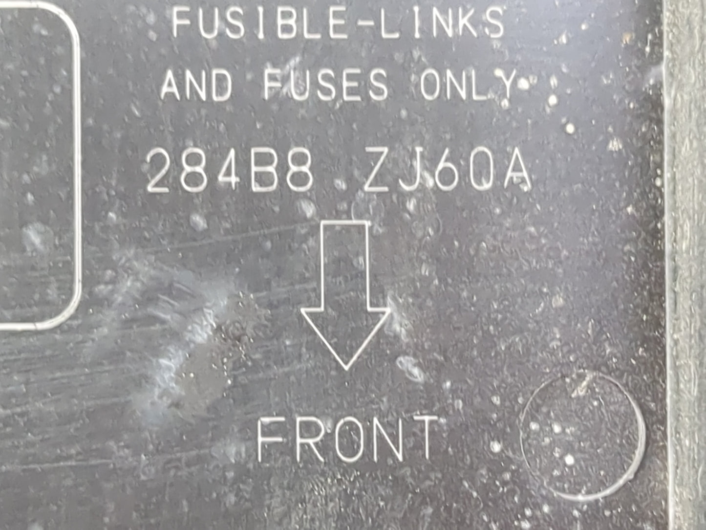 2007-2012 Nissan Sentra Fusebox Fuse Box Panel Relay Module P/N:284B8 ZJ60A Fits Fits 2007 2008 2009 2010 2011 2012 OEM Used