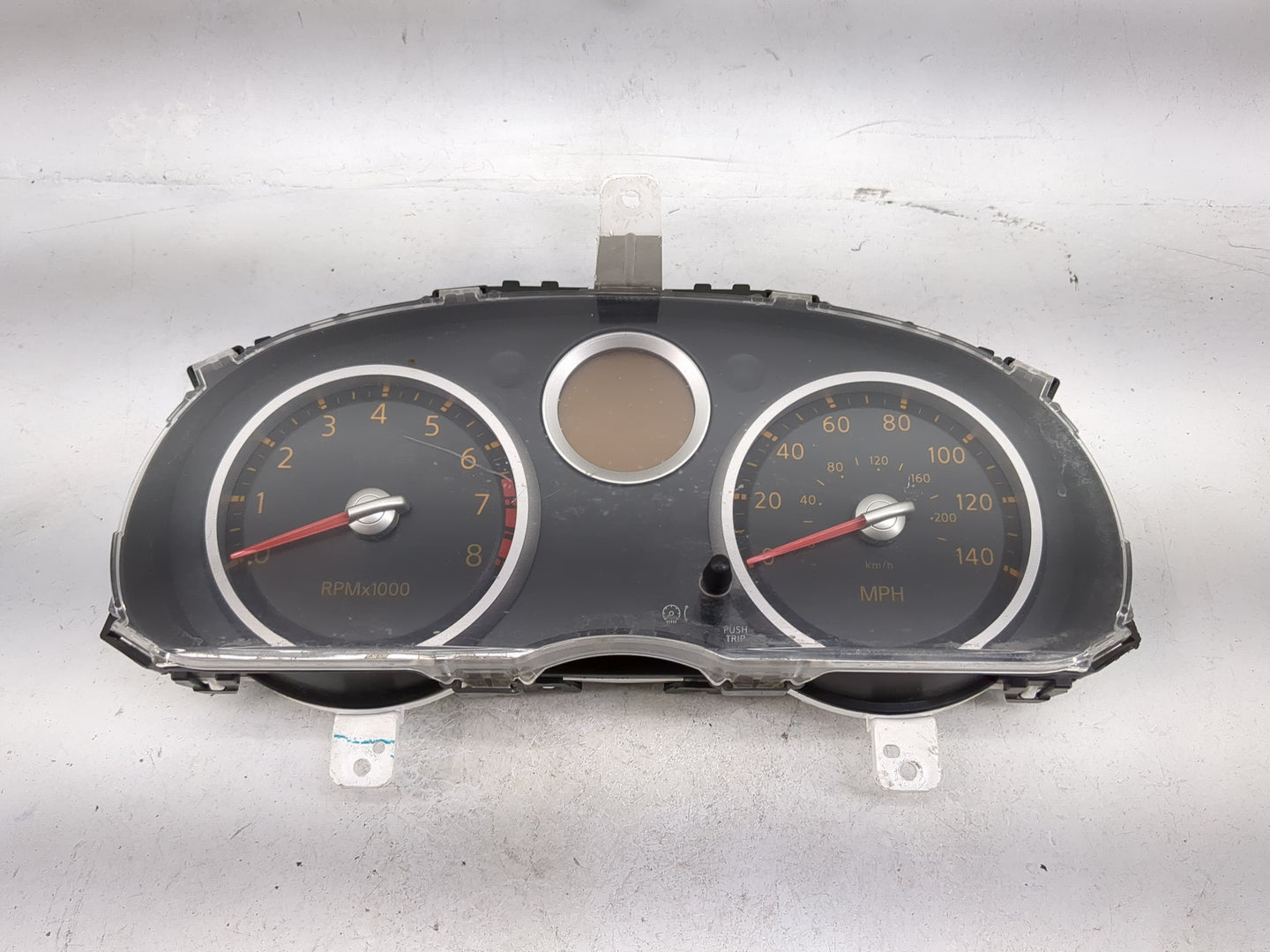 2009 Nissan Sentra Instrument Cluster Speedometer Gauges P/N:24810ZJ80A 26098004 Miles: Fits OEM Used Auto Parts - Oemusedau