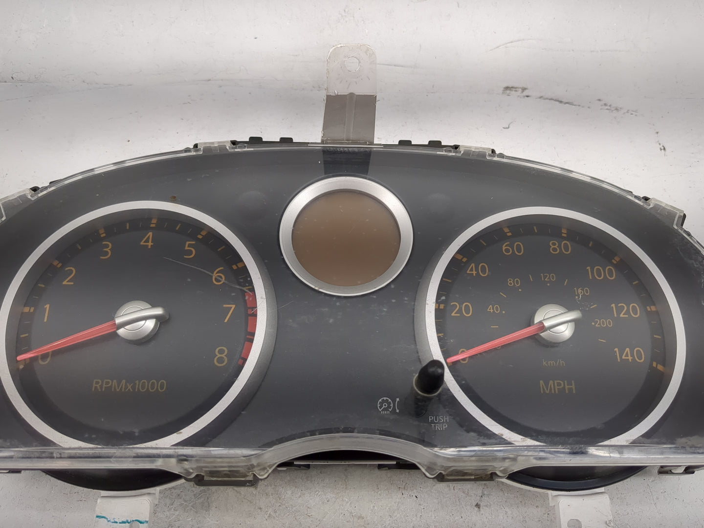 2009 Nissan Sentra Instrument Cluster Speedometer Gauges P/N:24810ZJ80A 26098004 Miles: Fits OEM Used Auto Parts - Oemusedau