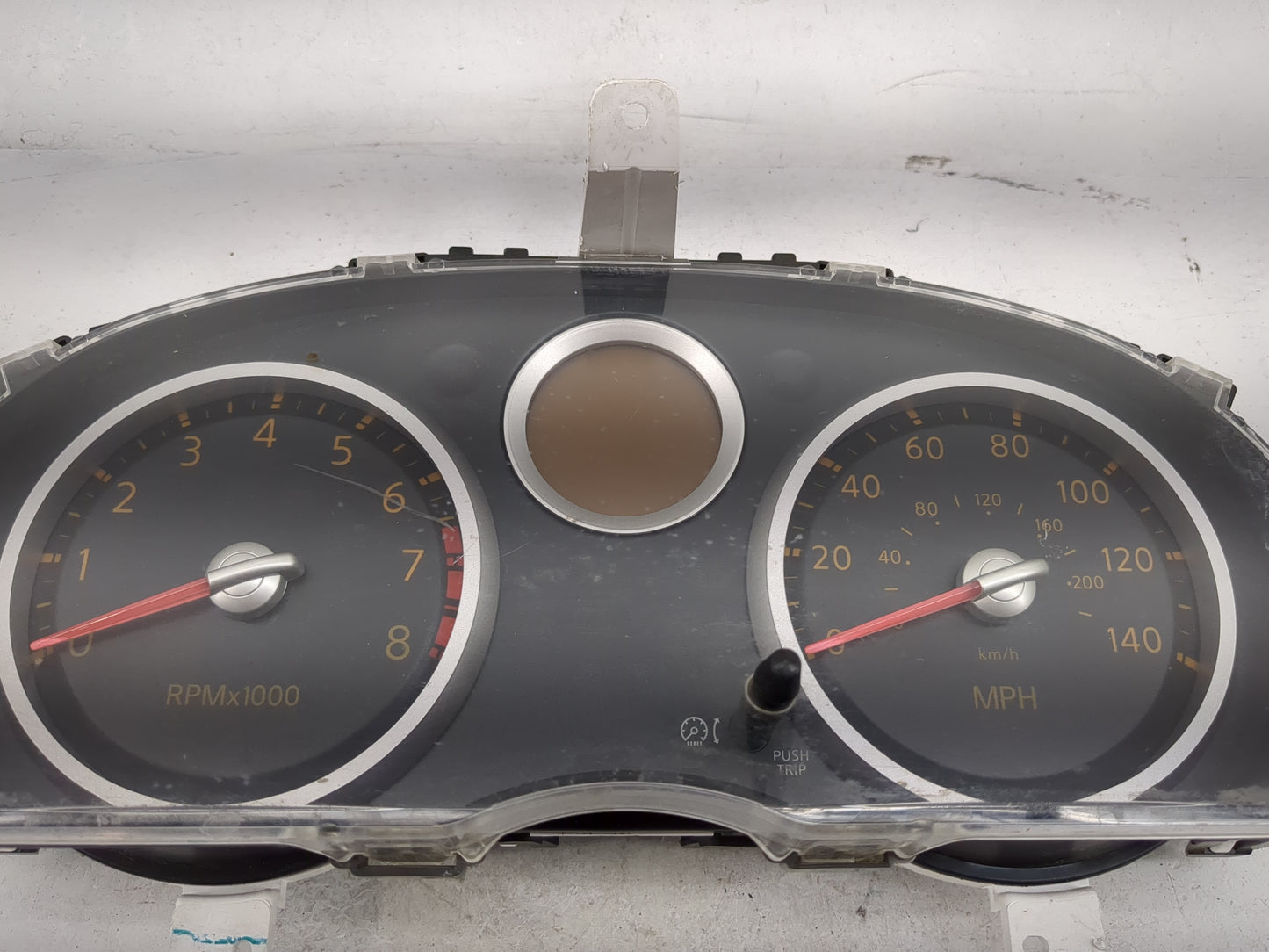 2009 Nissan Sentra Instrument Cluster Speedometer Gauges P/N:24810ZJ80A 26098004 Miles: Fits OEM Used Auto Parts - Oemusedau