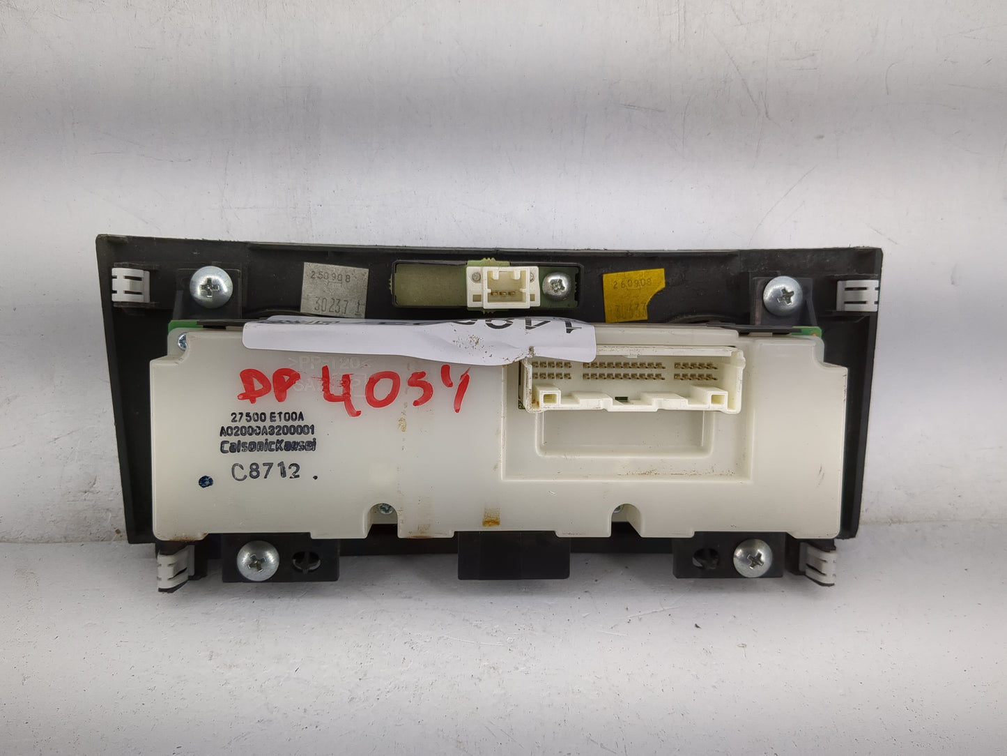 2007-2009 Nissan Sentra Climate Control Module Temperature AC/Heater Replacement P/N:27500ET00A A0200A3200001 Fits OEM Used 
