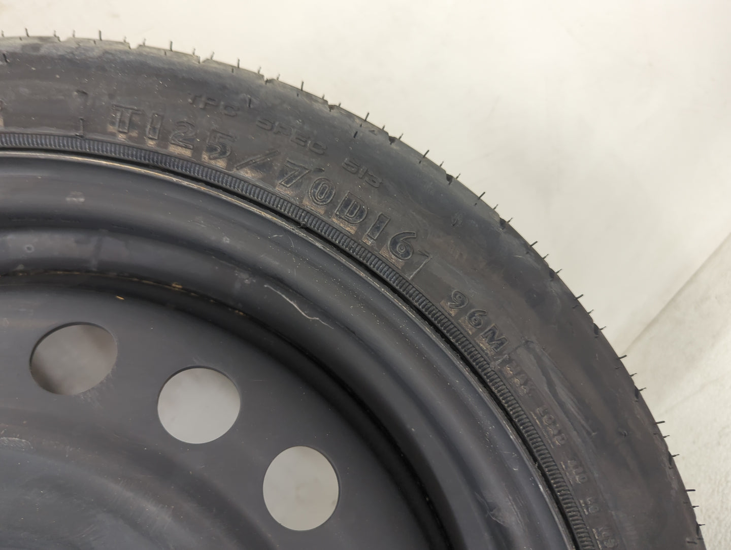 2007-2012 Nissan Sentra Spare Donut Tire Wheel Rim Oem 1486950 - Oemusedautoparts1.com