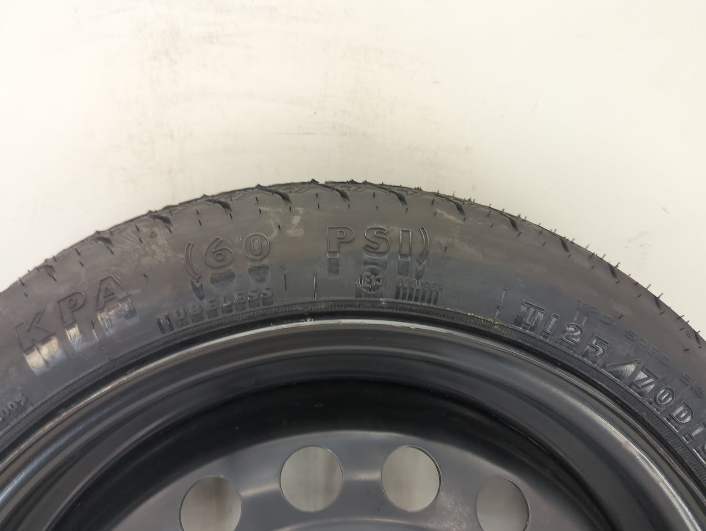 2007-2012 Nissan Sentra Spare Donut Tire Wheel Rim Oem 1491164 - Oemusedautoparts1.com