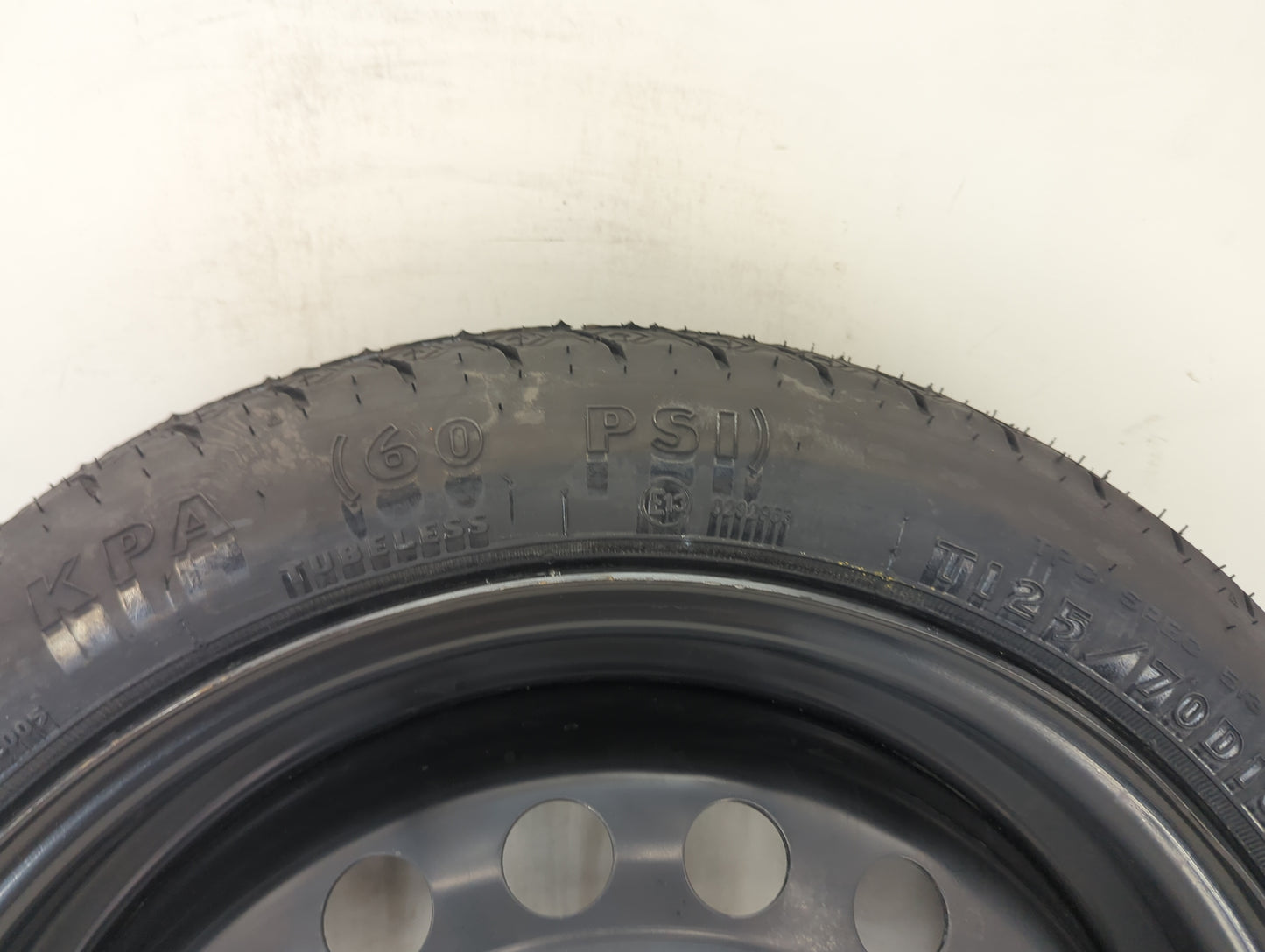 2007-2012 Nissan Sentra Spare Donut Tire Wheel Rim Oem 1491164 - Oemusedautoparts1.com