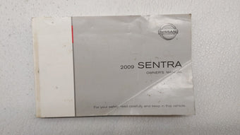 compare product 2009 Nissan Sentra Owners Manual Book Guide OEM Used Auto Parts