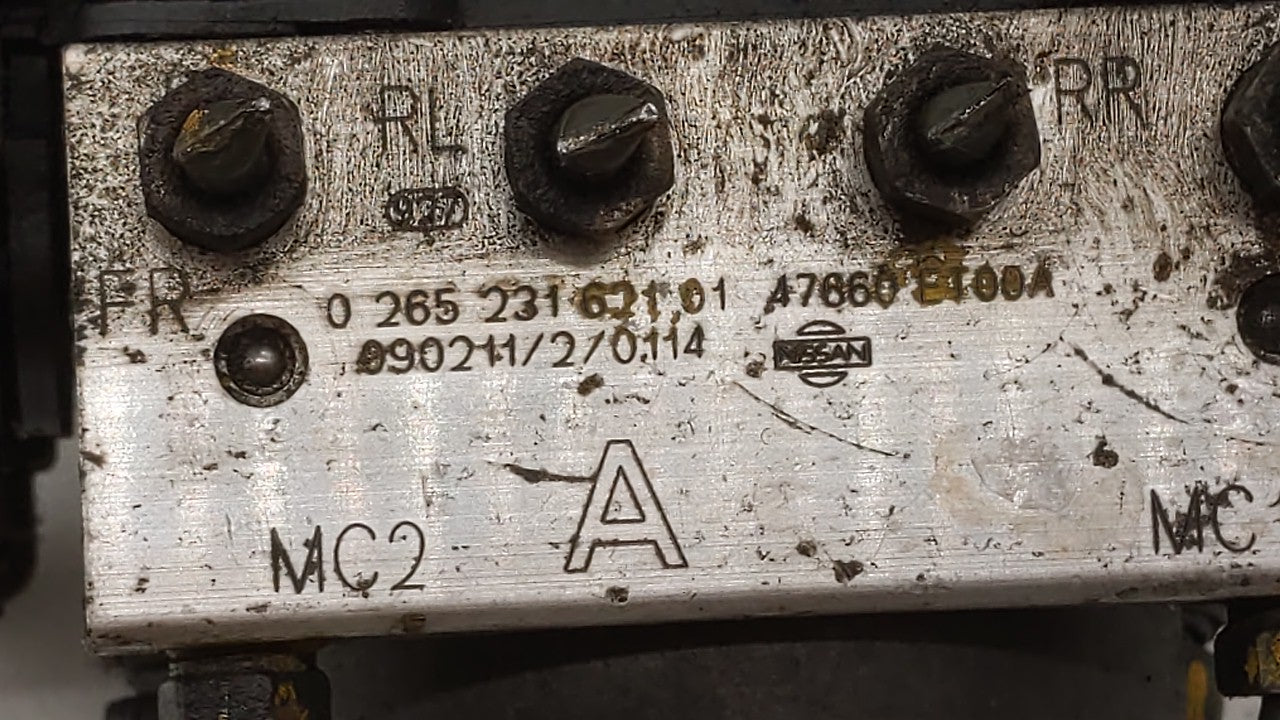 2007-2010 Nissan Sentra ABS Pump Control Module Replacement P/N:0 265 800 467 47660-ET00A Fits Fits 2007 2008 2009 2010 OEM 