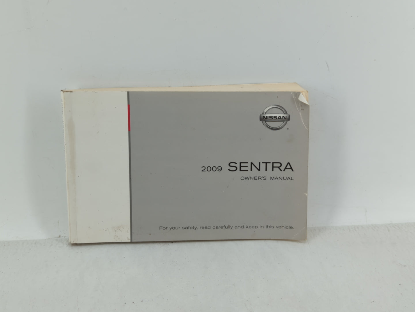 2009 Nissan Sentra Owners Manual Book Guide OEM Used Auto Parts - Oemusedautoparts1.com