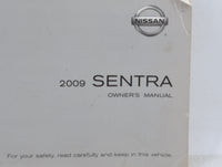 2009 Nissan Sentra Owners Manual Book Guide OEM Used Auto Parts - Oemusedautoparts1.com