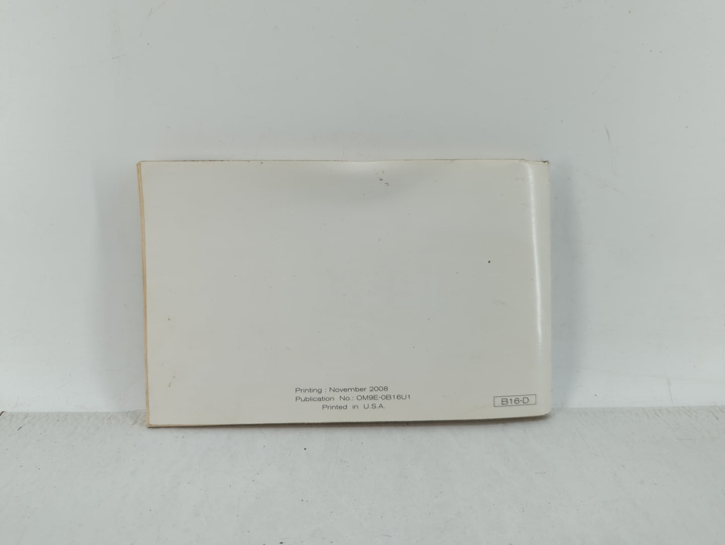 2009 Nissan Sentra Owners Manual Book Guide OEM Used Auto Parts - Oemusedautoparts1.com