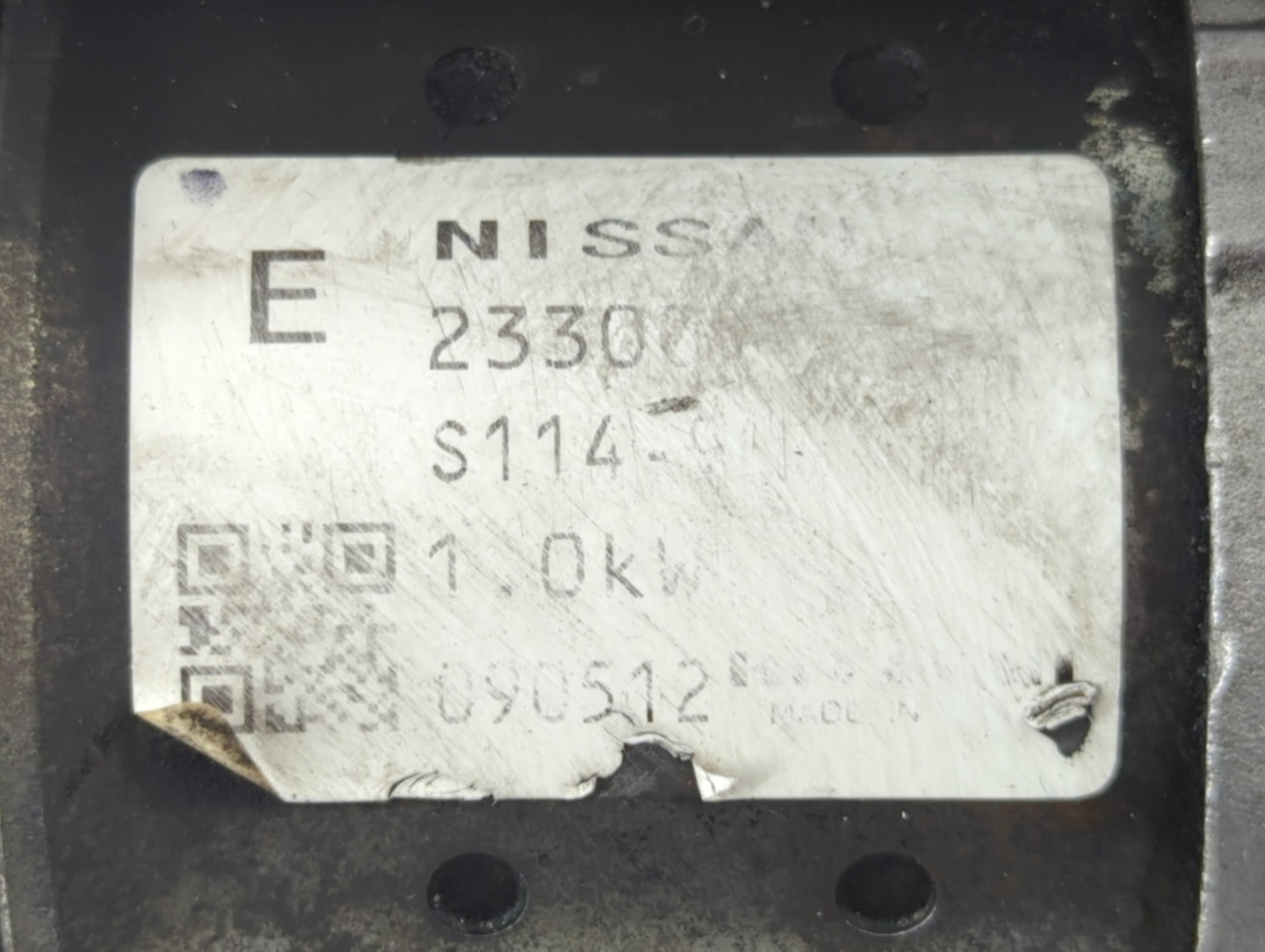 2009 Nissan Sentra Car Starter Motor Solenoid OEM Fits OEM Used Auto Parts - Oemusedautoparts1.com