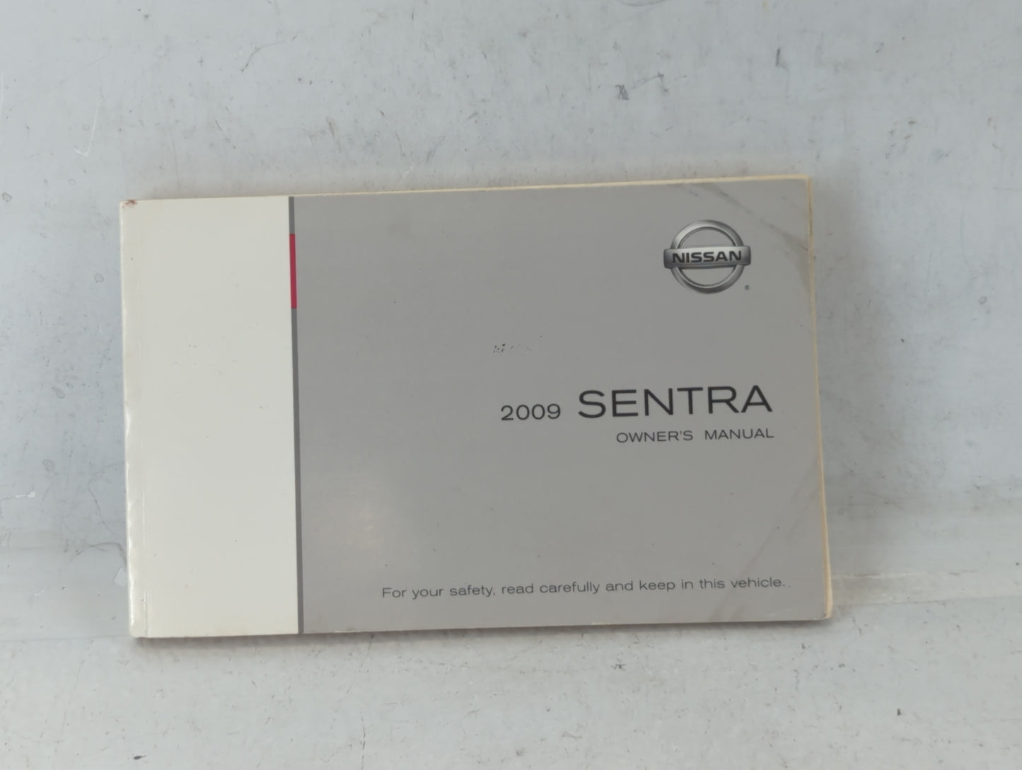 2009 Nissan Sentra Owners Manual Book Guide P/N:M9E-0B16U0 OEM Used Auto Parts - Oemusedautoparts1.com