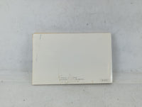 2009 Nissan Sentra Owners Manual Book Guide P/N:M9E-0B16U0 OEM Used Auto Parts - Oemusedautoparts1.com