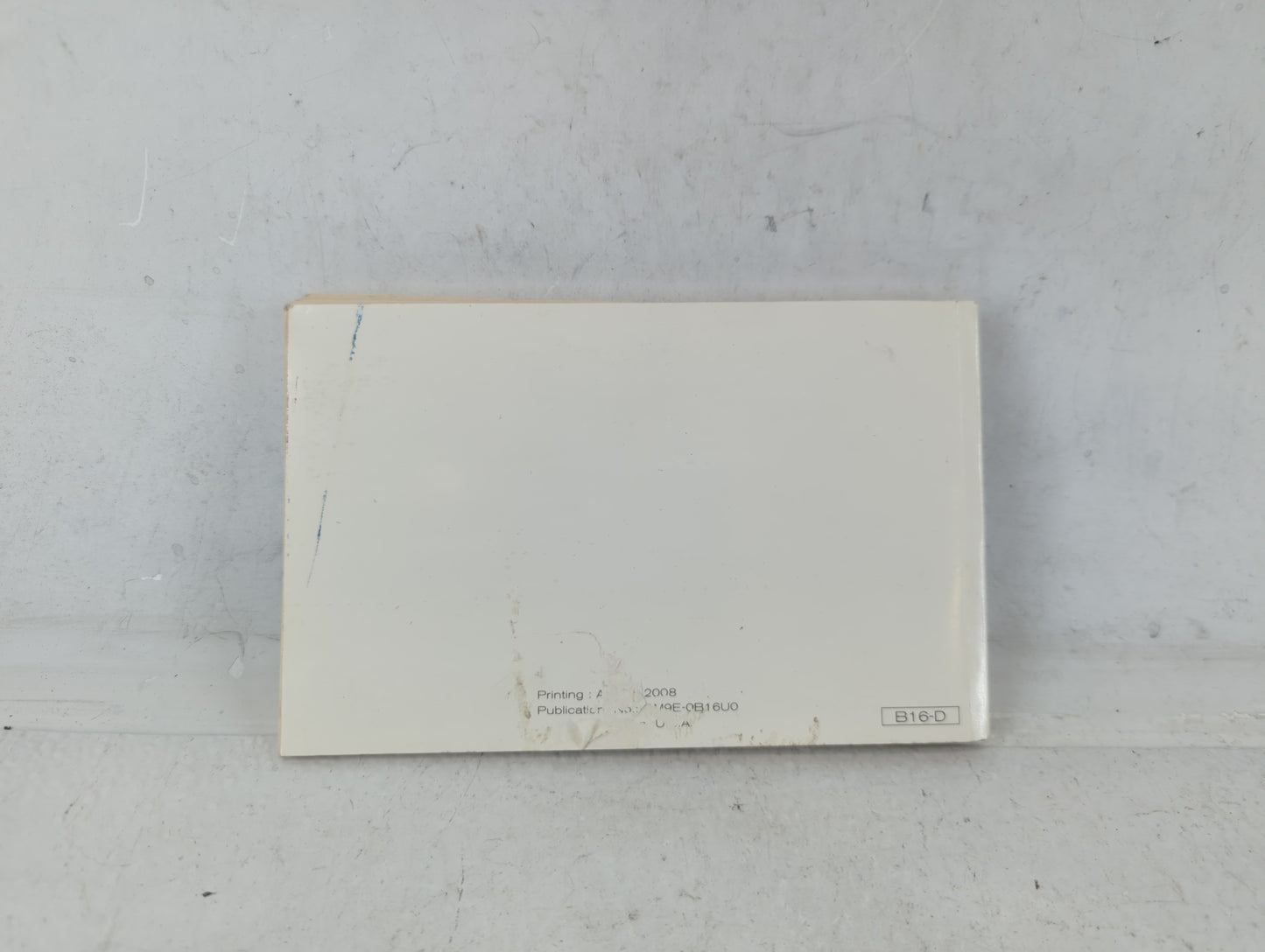 2009 Nissan Sentra Owners Manual Book Guide P/N:M9E-0B16U0 OEM Used Auto Parts - Oemusedautoparts1.com