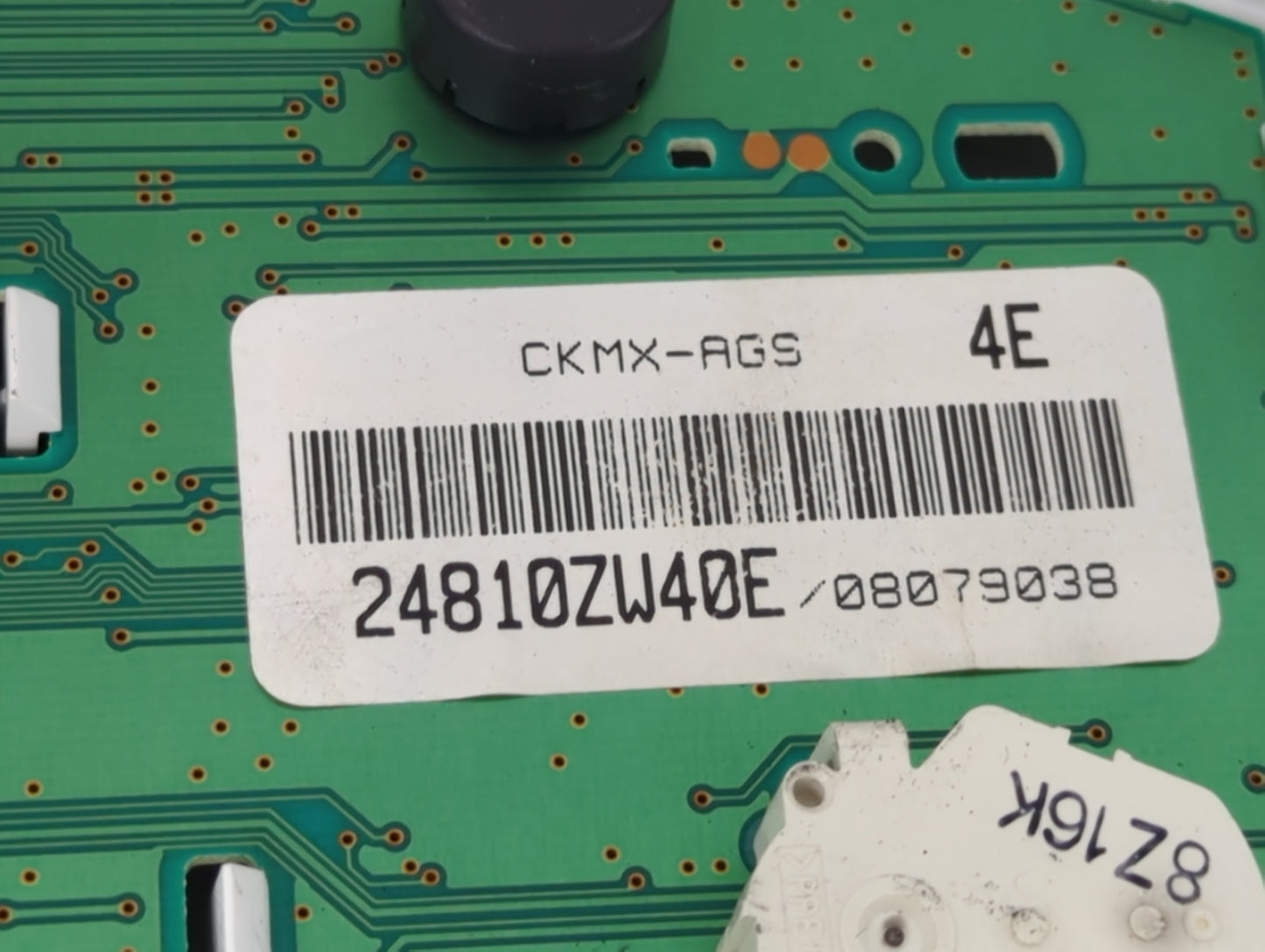 2009 Nissan Versa Instrument Cluster Speedometer Gauges P/N:24810ZW40E Miles:160K Fits OEM Used Auto Parts - Oemusedautopart