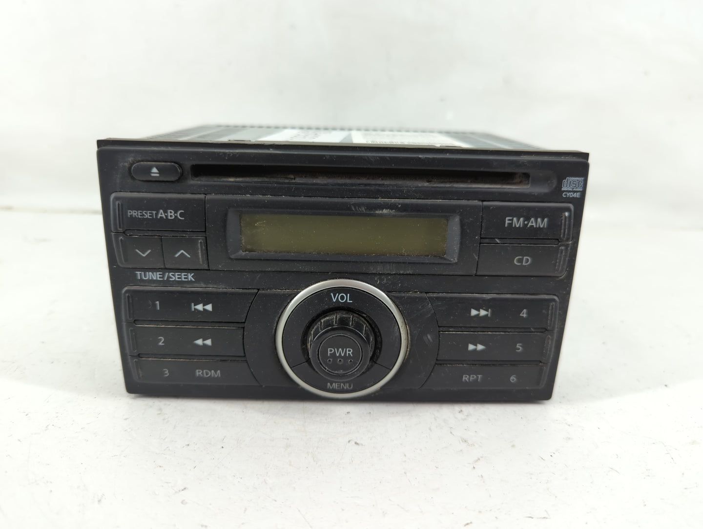 2009 Nissan Versa Radio AM FM Cd Player Receiver Replacement P/N:28185 EM32A Fits OEM Used Auto Parts - Oemusedautoparts1.co
