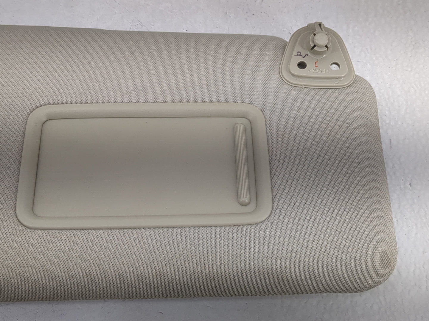 2007-2012 Nissan Versa Sun Visor Shade Replacement Passenger Right Mirror Fits Fits 2007 2008 2009 2010 2011 2012 OEM Used A