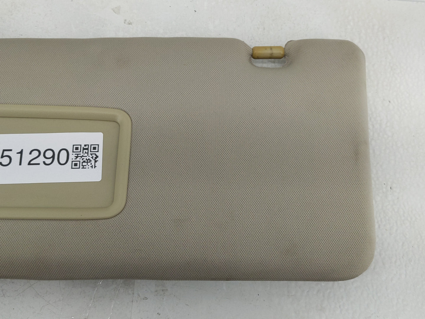 2009 Nissan Versa Sun Visor Shade Replacement Driver Left Mirror Fits OEM Used Auto Parts - Oemusedautoparts1.com