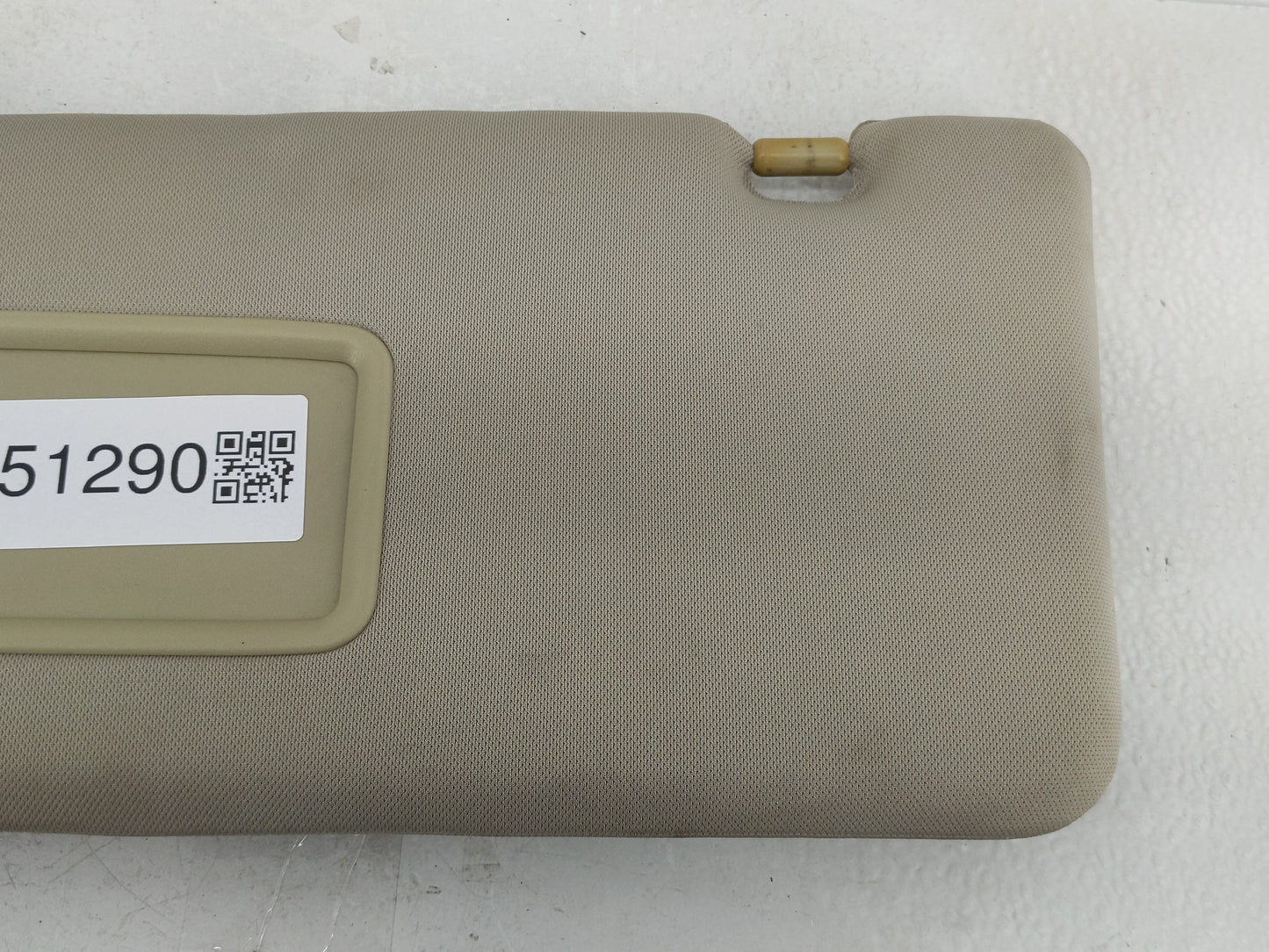 2009 Nissan Versa Sun Visor Shade Replacement Driver Left Mirror Fits OEM Used Auto Parts - Oemusedautoparts1.com