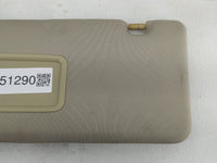 2009 Nissan Versa Sun Visor Shade Replacement Driver Left Mirror Fits OEM Used Auto Parts - Oemusedautoparts1.com