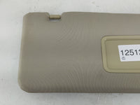 2009 Nissan Versa Sun Visor Shade Replacement Passenger Right Mirror Fits OEM Used Auto Parts - Oemusedautoparts1.com