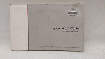 compare product 2009 Nissan Versa Owners Manual Book Guide OEM Used Auto Parts