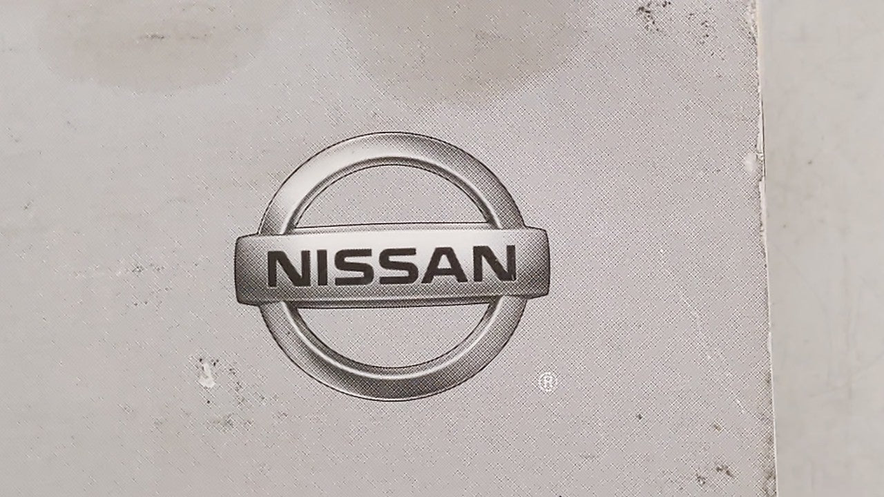 2009 Nissan Versa Owners Manual Book Guide OEM Used Auto Parts - Oemusedautoparts1.com