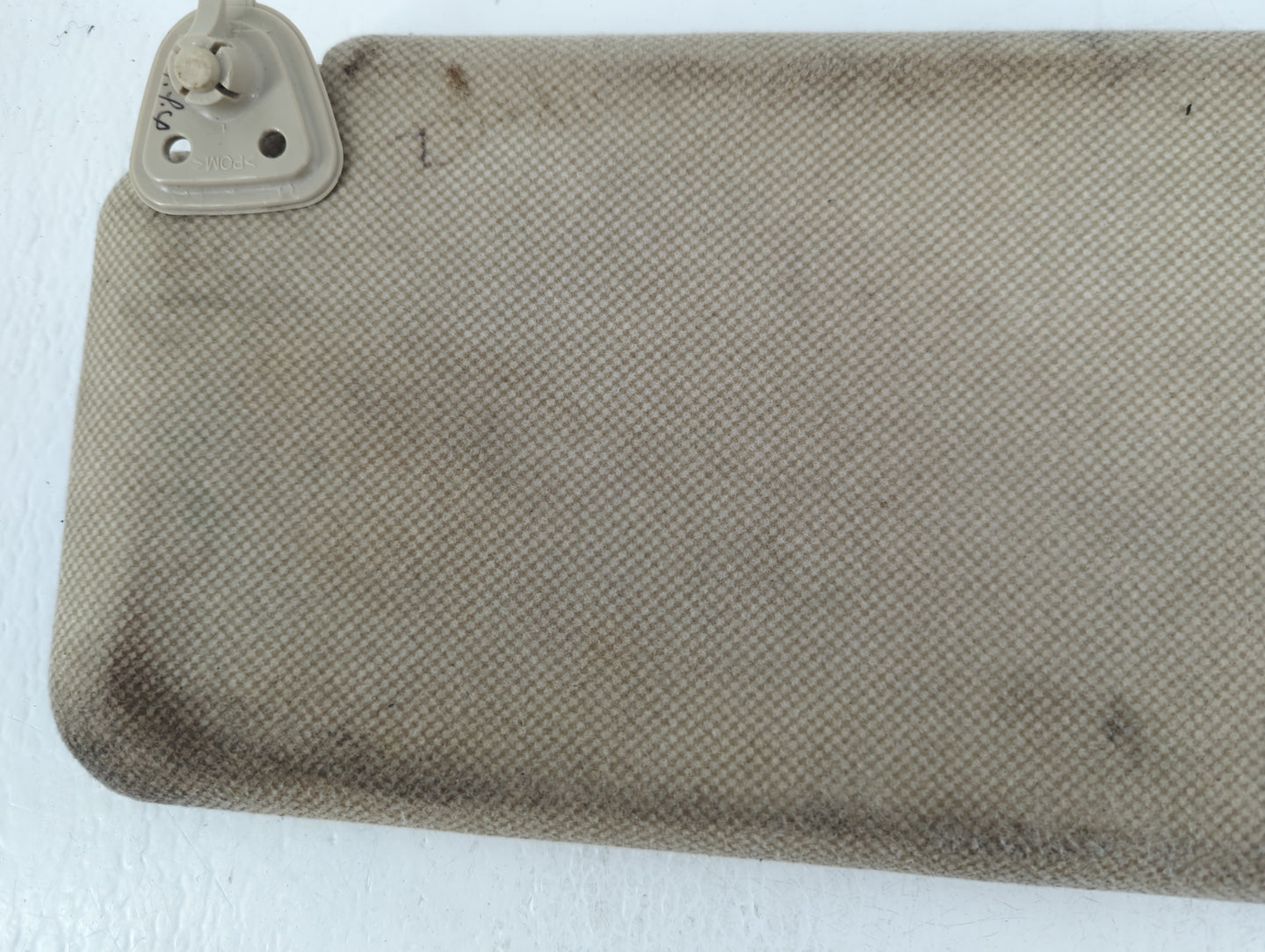 2009 Nissan Versa Sun Visor Shade Replacement Passenger Right Mirror Fits OEM Used Auto Parts - Oemusedautoparts1.com