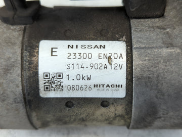2009 Nissan Versa Car Starter Motor Solenoid OEM P/N:23300 EN20A Fits OEM Used Auto Parts