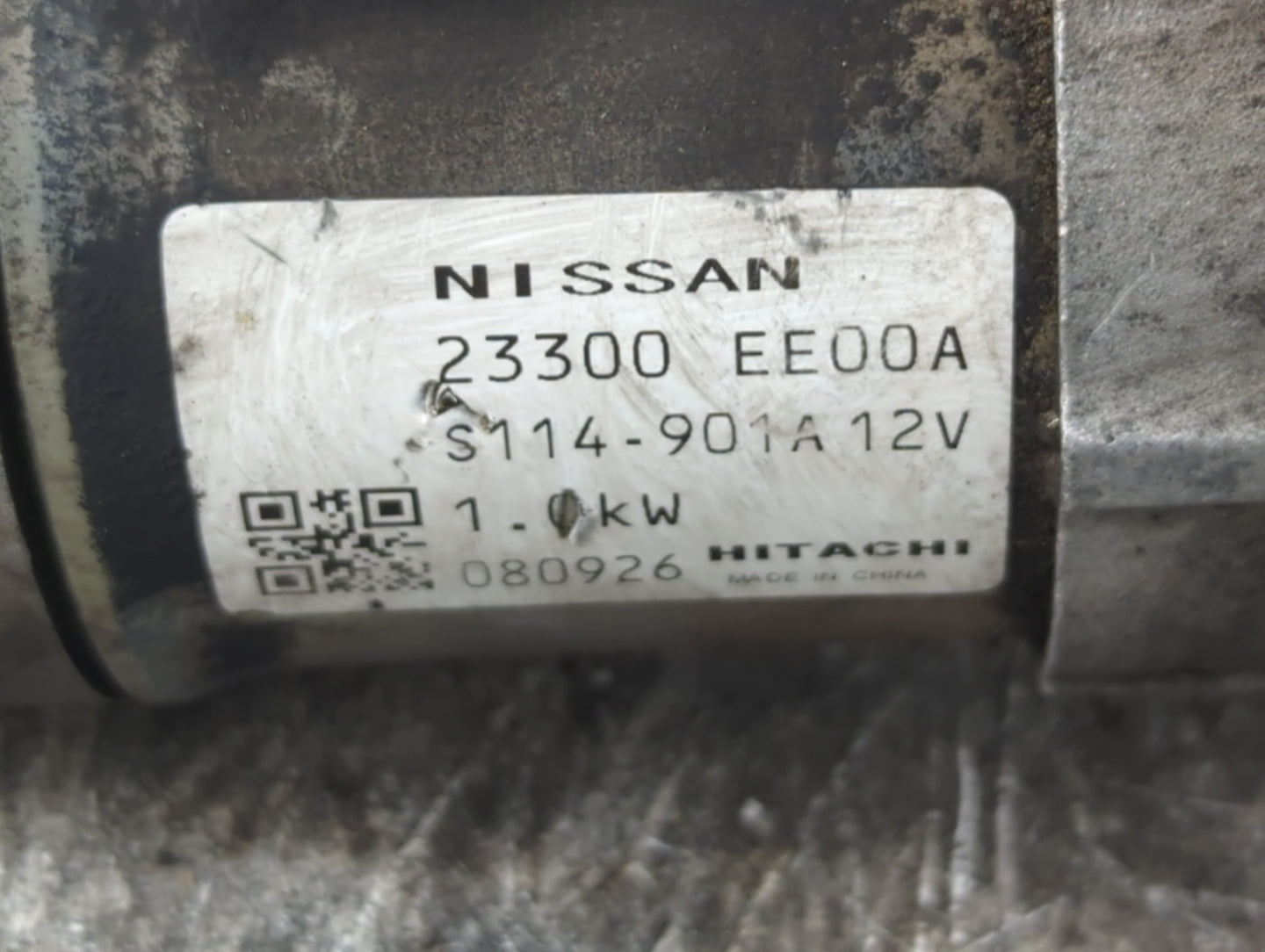 2009-2011 Nissan Versa Car Starter Motor Solenoid OEM P/N:23300 EE00A Fits Fits 2009 2010 2011 OEM Used Auto Parts - Oemused