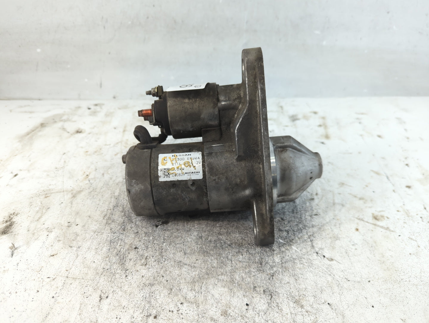 2009 Nissan Versa Car Starter Motor Solenoid OEM P/N:23300 EN20A Fits OEM Used Auto Parts - Oemusedautoparts1.com