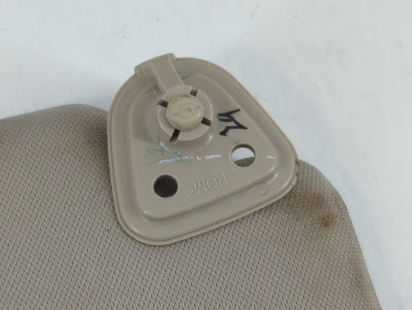 2007-2012 Nissan Versa Sun Visor Shade Replacement Driver Left Mirror Fits Fits 2007 2008 2009 2010 2011 2012 OEM Used Auto 