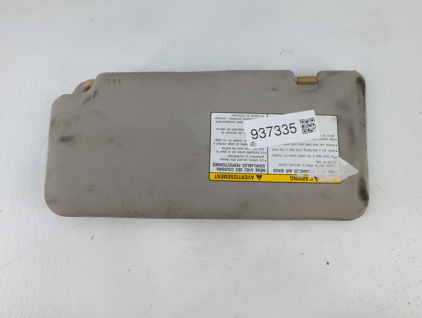 2007-2012 Nissan Versa Sun Visor Shade Replacement Driver Left Mirror Fits Fits 2007 2008 2009 2010 2011 2012 OEM Used Auto 