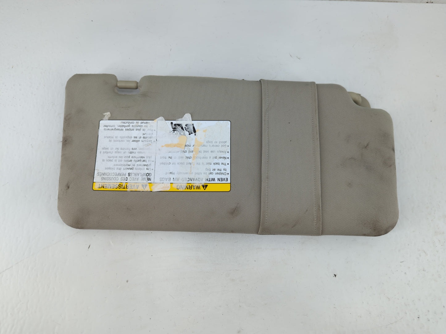 2007-2012 Nissan Versa Sun Visor Shade Replacement Passenger Right Mirror Fits Fits 2007 2008 2009 2010 2011 2012 OEM Used A