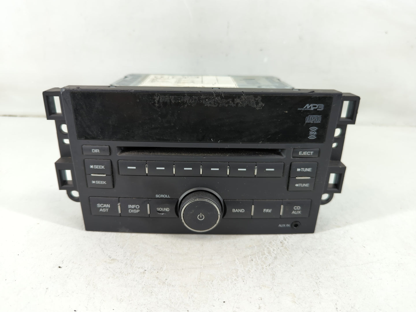 2009-2010 Pontiac G3 Radio AM FM Cd Player Receiver Replacement Fits Fits 2009 2010 OEM Used Auto Parts - Oemusedautoparts1.