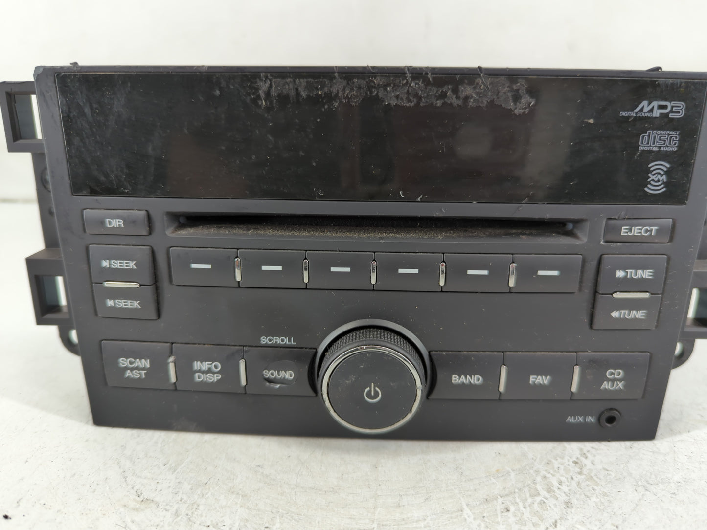 2009-2010 Pontiac G3 Radio AM FM Cd Player Receiver Replacement Fits Fits 2009 2010 OEM Used Auto Parts - Oemusedautoparts1.