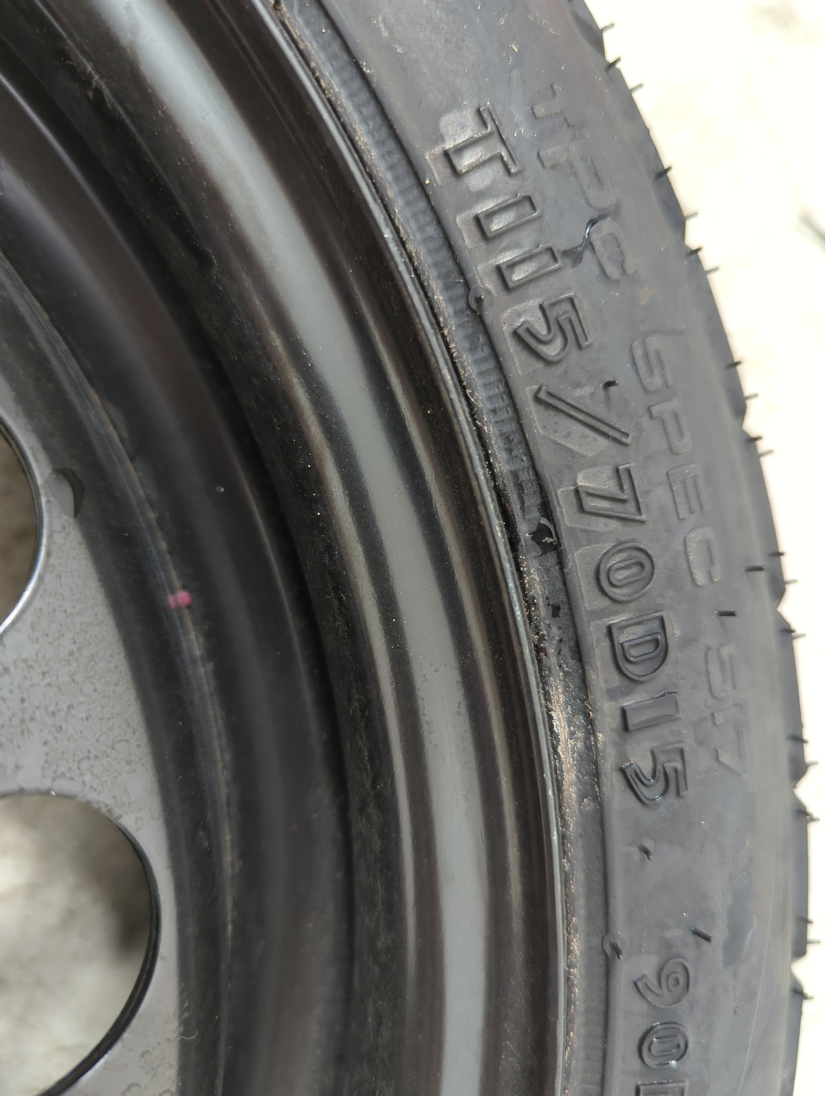 2007-2010 Pontiac G5 Spare Donut Tire Wheel Rim Oem 1367153 - Oemusedautoparts1.com