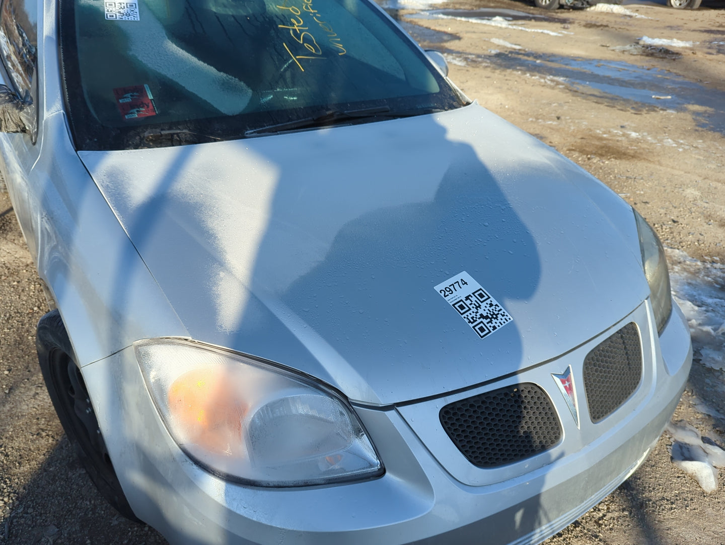2007-2010 Pontiac G5 Hood Oem - Oemusedautoparts1.com