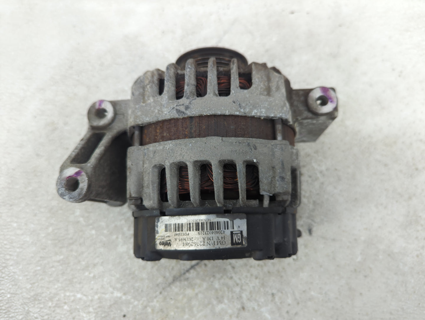 2008-2010 Pontiac G5 Alternator Replacement Generator Charging Assembly Engine OEM P/N:22762984 Fits Fits 2008 2009 2010 201