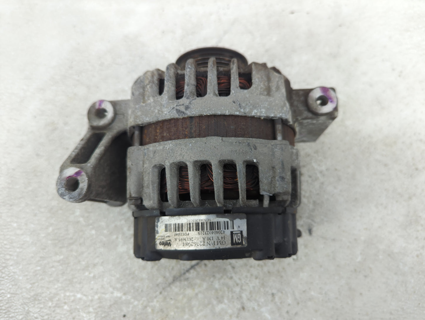 2008-2010 Pontiac G5 Alternator Replacement Generator Charging Assembly Engine OEM P/N:22762984 Fits Fits 2008 2009 2010 201