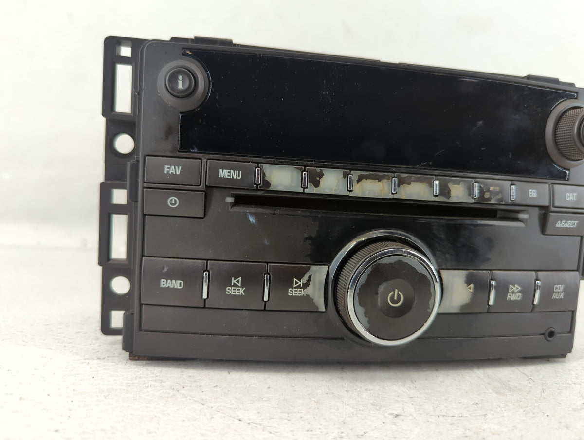 2009-2010 Pontiac G5 Am Fm Cd Player Radio Receiver 582834 - Oemusedautoparts1.com