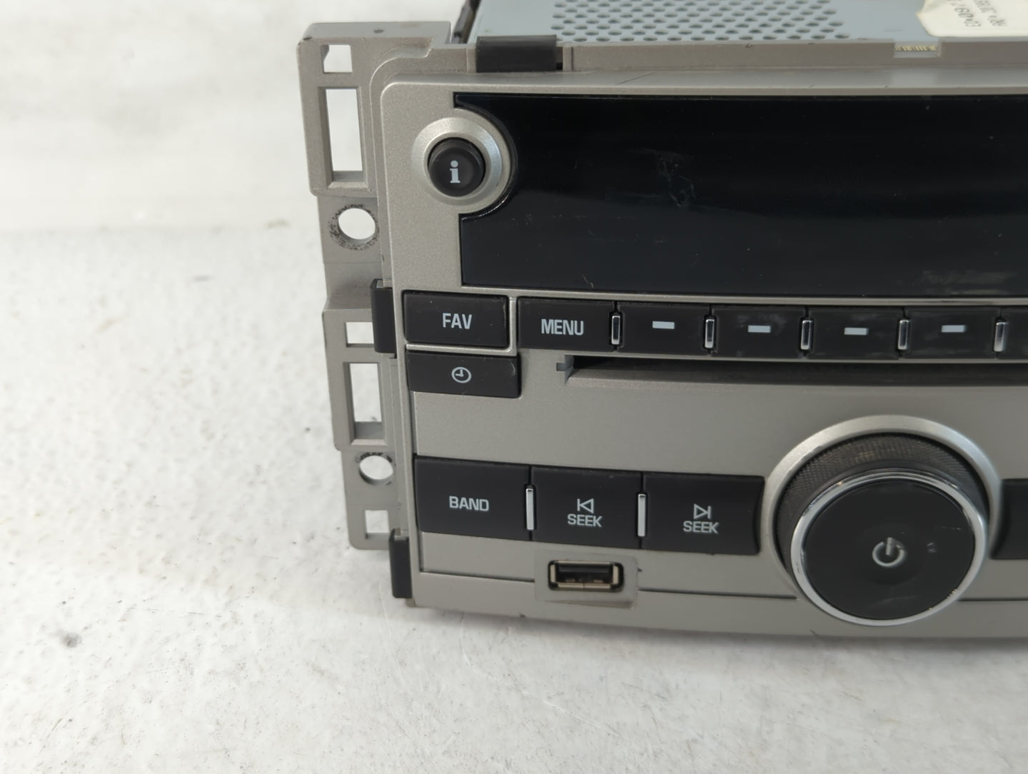 2009-2010 Pontiac G5 Radio AM FM Cd Player Receiver Replacement P/N:20789372 Fits Fits 2009 2010 OEM Used Auto Parts - Oemus