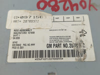 2009-2010 Pontiac G5 Radio AM FM Cd Player Receiver Replacement P/N:20789372 Fits Fits 2009 2010 OEM Used Auto Parts - Oemus