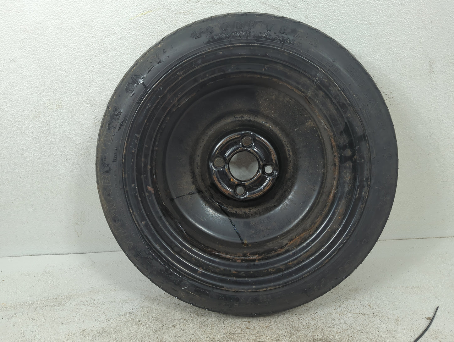 2007-2010 Pontiac G5 Spare Donut Tire Wheel Rim Oem 825487 - Oemusedautoparts1.com