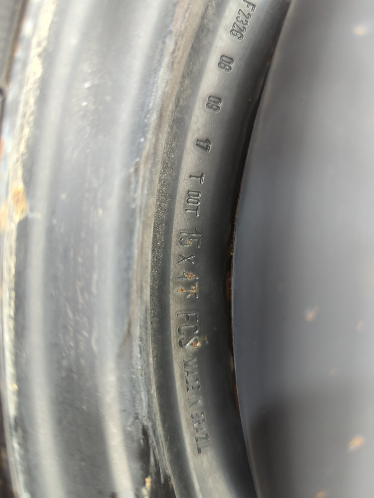 2007-2010 Pontiac G5 Spare Donut Tire Wheel Rim Oem 825487 - Oemusedautoparts1.com