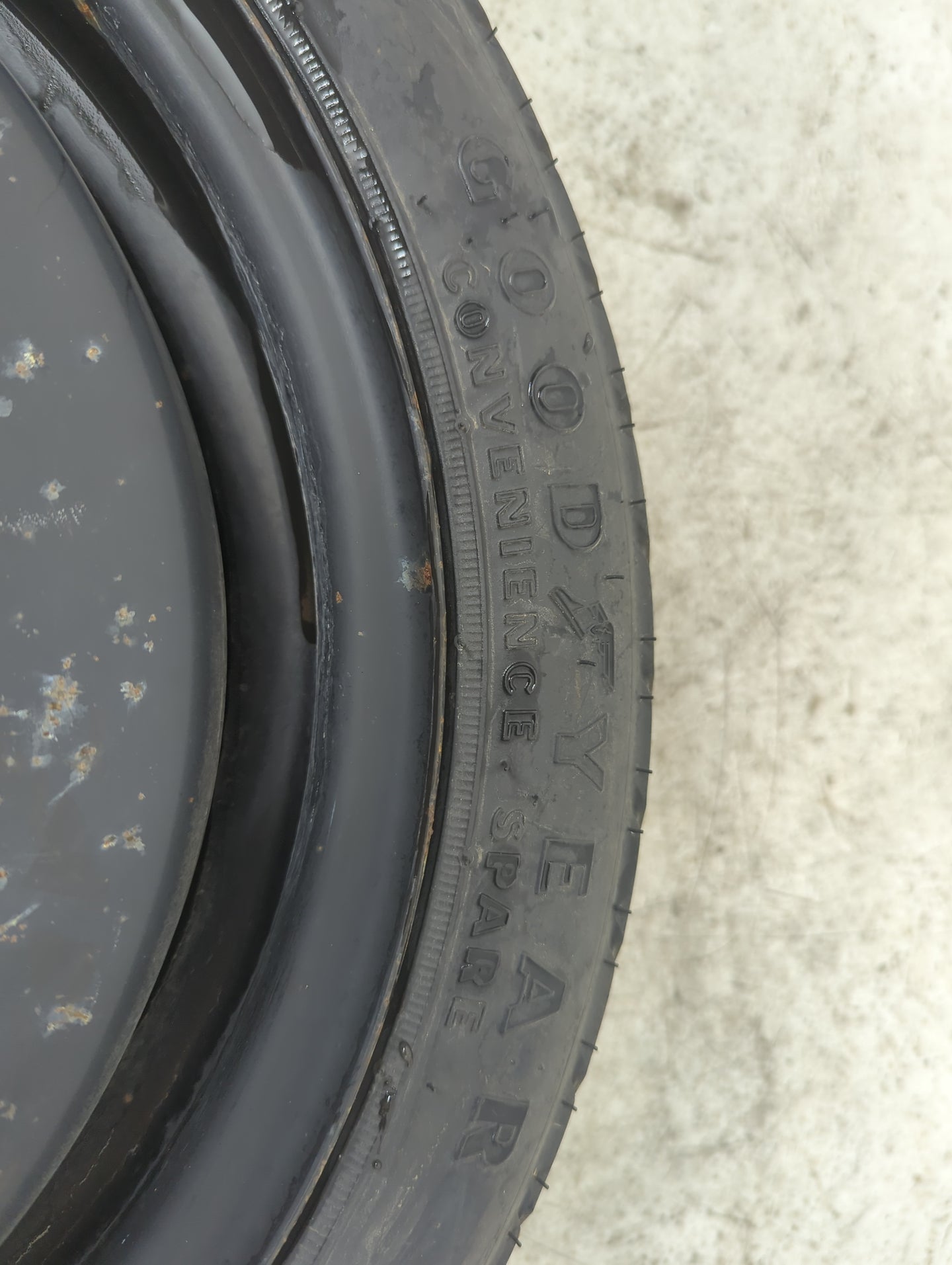 2007-2010 Pontiac G5 Spare Donut Tire Wheel Rim Oem 825487 - Oemusedautoparts1.com